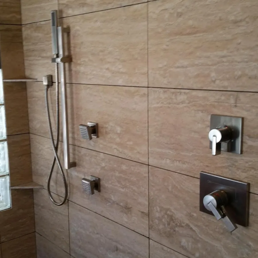 Shower fixture installation for Water Heater Replacement in Basehor